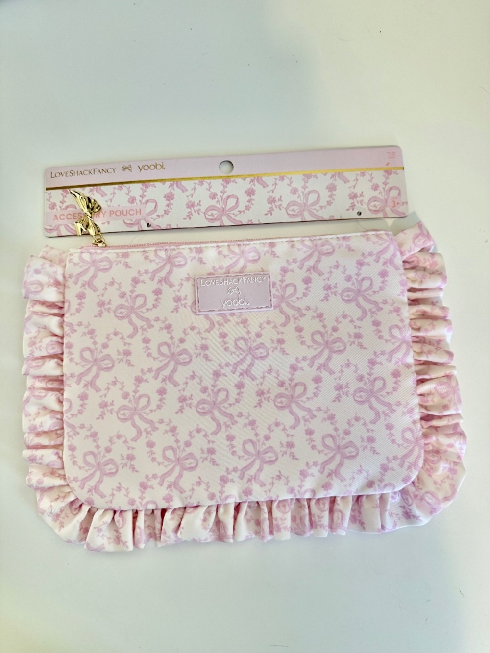 LoveShackFancy x Target Yoobi Accessory Pouch